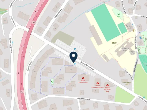 Mappa: come raggiungere l'Urologie Zentrum Hergiswil